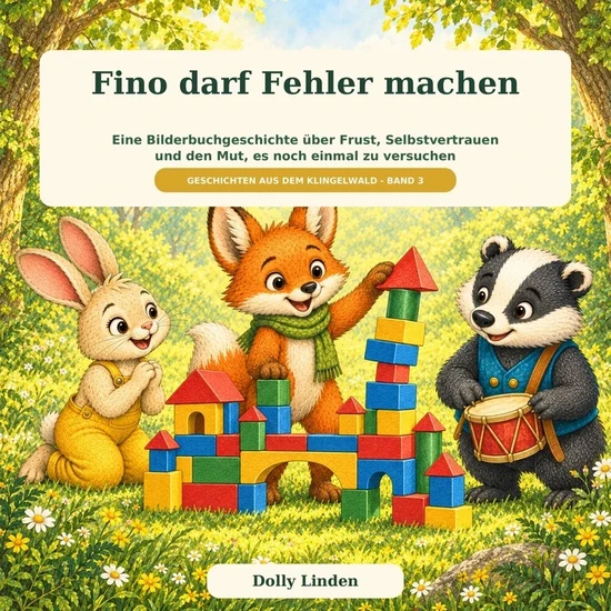 Fino darf Fehler machen – Buchmotiv